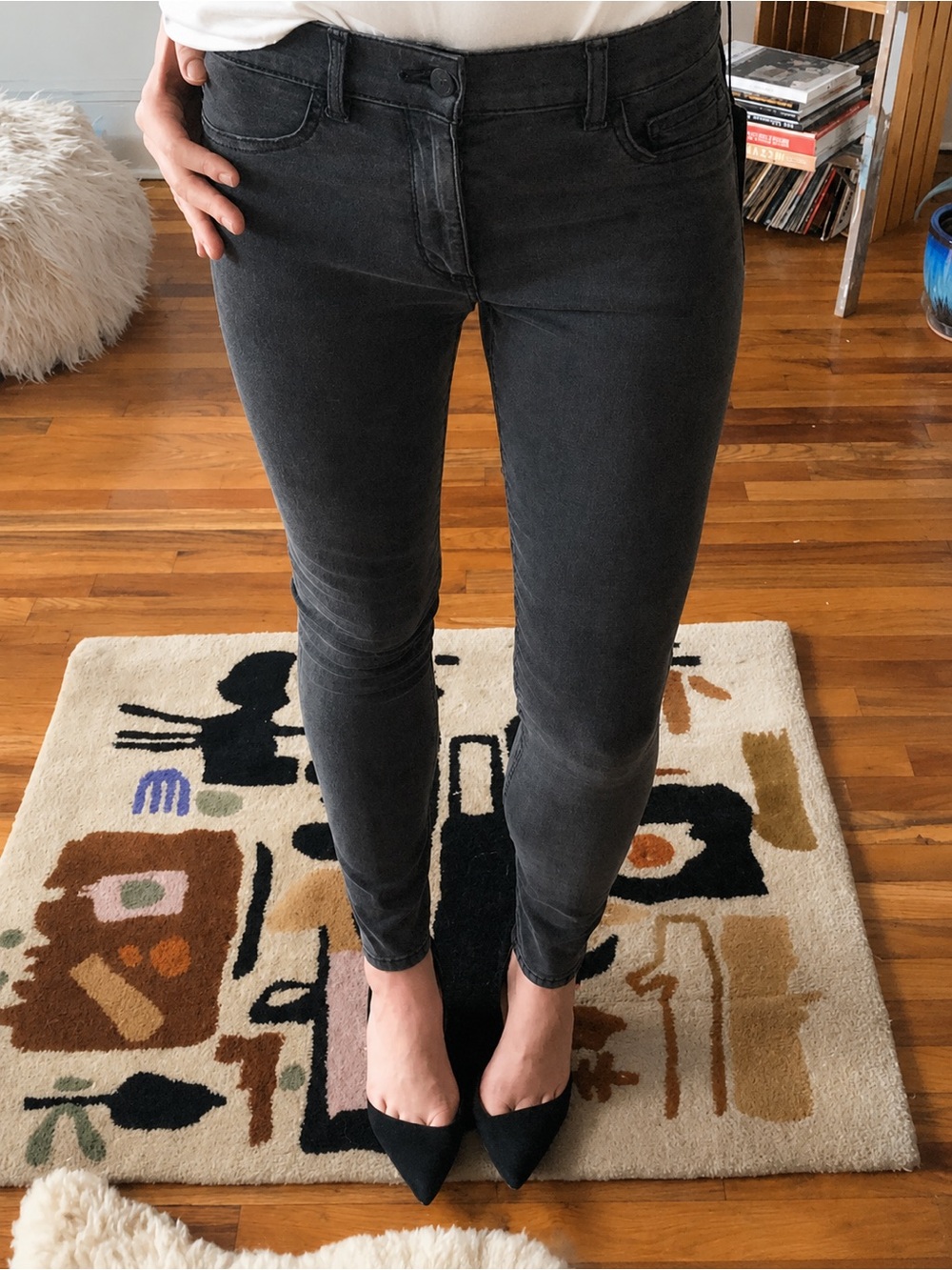 NWT SIWY Felicity Low Rise Skinny Jean • Thunderstorm • Grey Stretch Denim • 30 - Picture 2 of 16